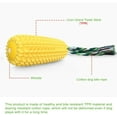 thumbnail image 5 of Indestructible Dog Chew Toys for Aggressive Chewers - Durable Squeaky Corn Shaped Toy for Small, Medium, Large Breed Dogs, Puppy Teething Chew Bone, 5 of 8