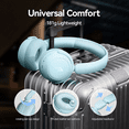thumbnail image 6 of 1MORE Sonoflow Mini HQ20 Noise Cancelling Bluetooth over-Ear Headphones, Blue, 6 of 9