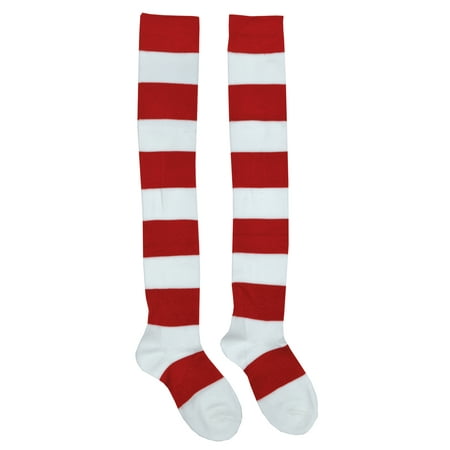 Where's Waldo Wenda Knee Socks Adult Halloween