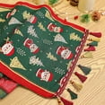 thumbnail image 4 of Cadorn Christmas Tablecloth, Red Table Cloth for Rectangle Tables - Snowman Christmas Decorations for Home - Water-Resistant Xmas Decor for Party, Kitchen, 4 of 6