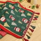thumbnail image 4 of Decoraciones navideñas, mantel rectangular estampado con bandera de mesa navideña, mantel para fiesta navideña, decoración del hogar, se adapta a varios estilos de decoración, mantel largo, 4 of 6