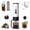 White, variant on Portable Espresso Maker - 3-in-1 Travel Coffee Machine with LED Display, Self-Heating, 7800mAh Battery for Camping RV Office