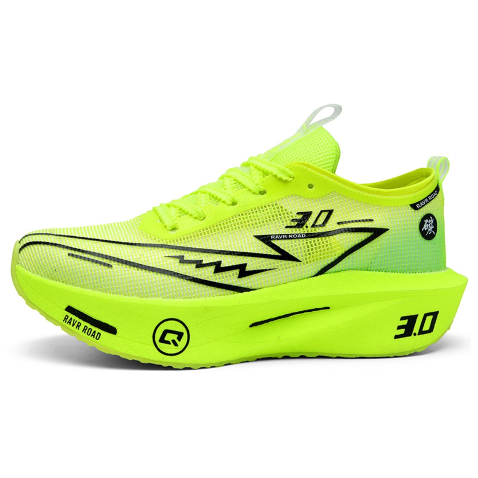 Ravr Road Men's Slip-On Athletic Shoes Lightweight Breathable - Gym Running Walking Sneakers Non-Slip Tennis Training Shoes