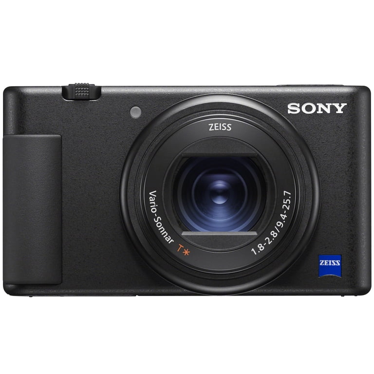 Sony ZV-1 4K HDR Vlogging Camera, Flip Screen, YouTube Kit, Double