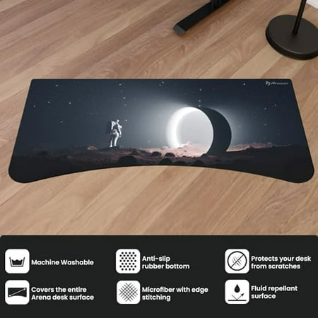 Arozzi Arena Desk Pad - Moon