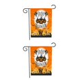 thumbnail image 3 of Ounissouiy Bandera de jardín de Halloween Bandera decorativa de jardín de cara de fantasma de calabaza de doble cara BT-02 2Conjunto, 3 of 6