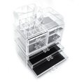 thumbnail image 3 of Zimtown Makeup Organizer Desk Clear Acrylic Storage Box Holder for Cosmetics, 3 of 7