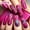 B, variant on 24PCS Medium Long Square Press On Nails, Black French Tip Full Cover Glossy Acrylic Fake Nails Reusable Glue On False Nail Tips for Daily Wedding Elegant Gothic Luxury Women Nail Art Decoration