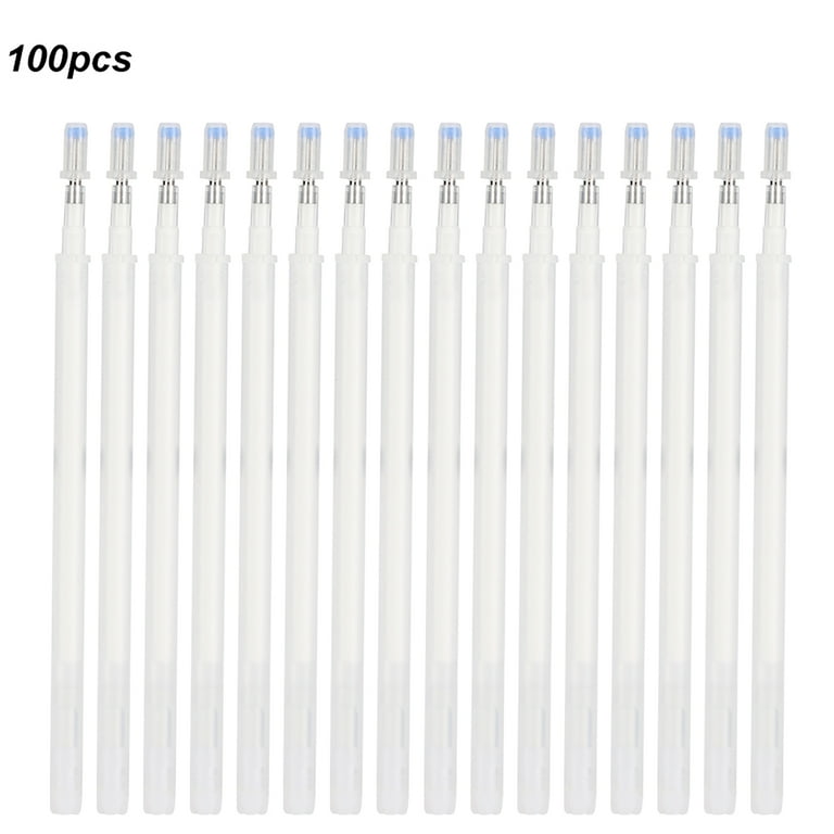 100 PCS Silver Fabric Markers for Sewing Refills Tailor Pencil