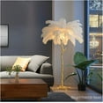 thumbnail image 4 of Floor lamp Nordic Feather Floor Lamp Stand Light Copper Modern Lighting Decor Home Floor Lights Floor lamp, 4 of 5