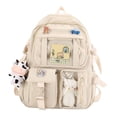 thumbnail image 3 of mochila de Moda Mujer mochila Bolsa de trabajo de viaje Bolsillos laterales Impermeable Regalo para computadora portátil Baoblaze lindas mochilas, 3 of 8