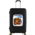 thumbnail image 1 of Animal Series Printed Pattern Travel Essentials Bag with 18-32 Inch Capacity Travel Accessories Trolley Case Protective Cover 8animal 049 S, 1 of 6