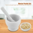 thumbnail image 2 of Manual Multifunctional Plastic Garlic Grinder Spices Herbs Mortar Pestle Set Grinding Bowl Kitchen Tool[White ], 2 of 8