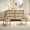 Cherry Oak, variant on SICOTAS 6-Drawer Dresser & 2-Drawer Nightstand Set, 3-Piece Boho Bedroom Furniture Set, Cherry Oak Rattan Modern Style, Large Capacity Storage Organization