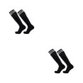 thumbnail image 3 of Greeniant Calcetines atléticos duraderos y elásticos para jugadores de hockey y fútbol, convenientes para instalar espinilleras en la negro para adulto 2Conjunto, 3 of 6