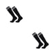 thumbnail image 2 of Soidarity Poliuretano Manténgase fresco y protegido con calcetines deportivos transpirables para mujer Calcetines deportivos duraderos y negro para adulto 2piezas, 2 of 6