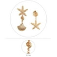 thumbnail image 5 of QIQUWOHUL Summer Bohemia Earring Pearl Stud Earrings Beach Earrings Accessories, 5 of 7