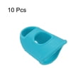 thumbnail image 3 of Protector de punta de dedo antideslizante Uxcell, paquete de 10, guardia de dedo de silicona de 29 mm, azul claro, 3 of 6