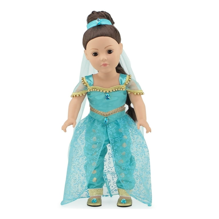 Blue Jasmine Genie Outfit 18 Doll Clothes for American Girl D