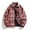 Red, variant on Tawop Mens Jackets Long Sleeve Hoodless Casual Plaid Fall Jackets for Men,Black,3XL