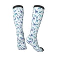 thumbnail image 5 of Lsque Cool Giraffe Printed Crew Socks Men's Women's LightWeight Thin Casual Calf Socks ,Knee High Socks,Cotton Socks, 5 of 9