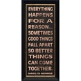 thumbnail image 1 of Artistic Reflections GN187 10 x 22 Po. Tout Se Passe Encadré Art Print, 1 of 1