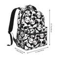 thumbnail image 2 of Easygdp Cute Panda (3) Mochila Ergonómica Versátil para Laptop - Múltiples Bolsillos, Correas Ajustables, Unisex para Escuela, Viajes y Actividades al Aire Libre-One Size, 2 of 5