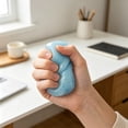 thumbnail image 5 of STPToys Transparent Glitter Filled Cube Shaped Slow Rebound Squeeze Gadget,Blue Soft Pressure Reducing Accessory Ideal For Birthday Gifts, Party Favors And General Reward Presents, 5 of 6