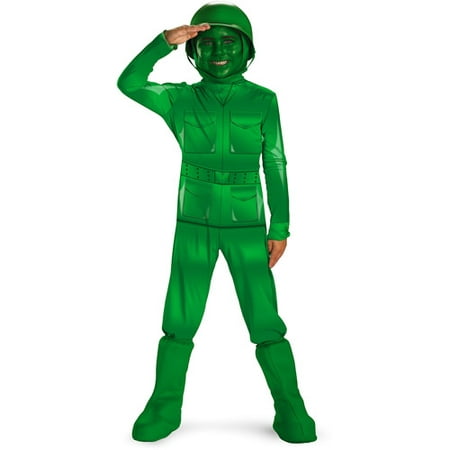 Toy Story Green Army Man Deluxe Child Halloween