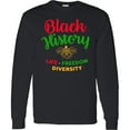 thumbnail image 3 of Inktastic Black History Life Freedom and Diversity Long Sleeve T-Shirt, 3 of 5