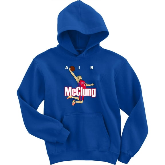 Blue Matt McClung Air Mac Hooded Sweatshirt Hoodie