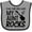 Heather and Black, variant on Inktastic For the Record, My Aunt Rocks Boys or Girls Baby Bib