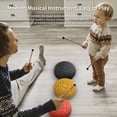 thumbnail image 3 of Tambour 6 Pouces Langue en Acier Tambour 11 Notes Poignée Tambour C Clé avec Tambour Maillet Cure-Doigts Instruments de Musique Percussion pour Méditation Yoga, 3 of 7