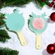 thumbnail image 1 of Ganfancp Cepillo de Masaje con Forma de Cornamenta Estilo Navideño Peine de Masaje Cómodo para El Cuero Cabelludo Atmósferas Festivas Peine Herramienta de Peluquería Ofertas Del Día Liquidación 1* Pe, 1 of 7