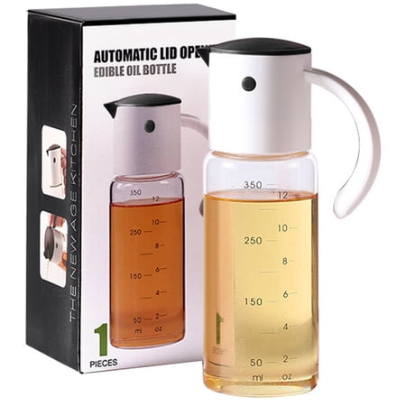 Glass Oil Vinegar Dispenser Bottle Sauce Leak Proof Kitchen - 500ml