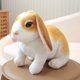 thumbnail image 3 of Conejo de peluche realista para niños, juguete de 30cm de imitación de piel de conejo de pascua, modelo bonito para decoración del hogar, regalo de cumpleaños, 3 of 5