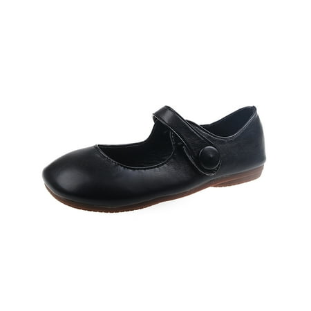 

Ritualay Women Mary Jane Elegant Flat Shoe Soft Sole Flats Non-slip Comfort Casual Sandals Daily Driving Magnetic Walking Shoes Black 5