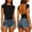 A_ Black, variant on CYMMPU Women's Y2K Yoga Style Reversible Short Sleeve T-Shirt, Solid Color Low Back Crop Top, Breathable Two-Way Wear Slim Fit Tee Gray S