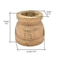 thumbnail image 7 of Thrifco 9318031 1/2 X 1/8 Brass Reducer, 7 of 7