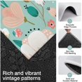 thumbnail image 3 of Pastel Pioneer Flower Pattern Kitchen Rugs Sets Of 3,Kitchen Runner Rugs Non Skid Washable,Decorative Kitchen Floor Mats for Kitchen,Sink,Laundry,17"x30"+ 17"x47" + 17"x59", 3 of 6