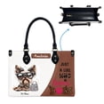 thumbnail image 5 of Silky Terrier Dog Bag, Personalized Leather Handbags For Women - Personalized Leather Purse with Name - Tote Bags for Mom Grandma - Custom Gifts Ideas for Her, Gift for Dog Lover, 5 of 7