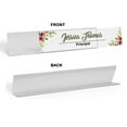 thumbnail image 2 of Printtoo Personalized Desk Name Plate Pretty Floral Custom Acrylic Office Desk Name Plate Accessory 2x10 Inches, 2 of 5