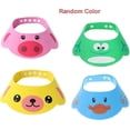thumbnail image 5 of Adjustable Visor Cartoon Shampoo Shower Bathing Protection Cap Toddler,for baby,for kids, 5 of 5