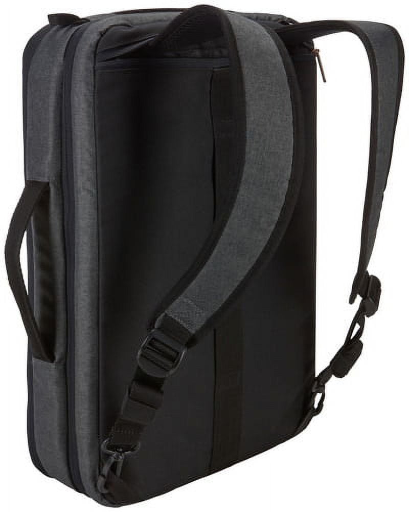 Case Logic Era 15.6 inches Unisex Hybrid Briefcase Melange Fabric, Obsidian