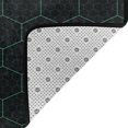 thumbnail image 2 of Geometric Hexagon Honeycomb Rugs Doormat, Non-Slip Machine Washable Carpets Floor Door Mat , 36" x 24", 2 of 6