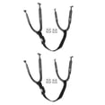 thumbnail image 1 of 2 juegos de correas de barbilla para casco de hockey, repuestos con presillas para las orejas, correa de barbilla ajustable para casco de hockey sobre hielo, fútbol y cascos de seguridad, 1 of 8