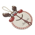 thumbnail image 3 of ¡Bienvenido a nuestra tienda! Este letrero decorativo de reloj de alce colgante está hecho de madera de álamo resistente y duradera, lo que garantiza un producto seguro y libre de conta, 3 of 10
