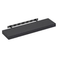 thumbnail image 4 of Furinno TANNA 9 x 35 2-in Thick Invisible Brackets Floating Shelves Americano, 4 of 4