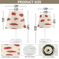 thumbnail image 2 of Table Lamp Medium 7.9x11.8 Inches Table Lamps Night Light Tools & Home Improvement Bedroom Lamp Guest Room Lamp Study Lamp Office Lamp Small Strawberry, 2 of 7