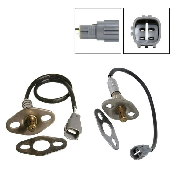 Maxfavor 2Pcs O2 Oxygen Sensor for 1998-1995 2000 Toyota T100 Tundra Auto Trans Upstream Downstream